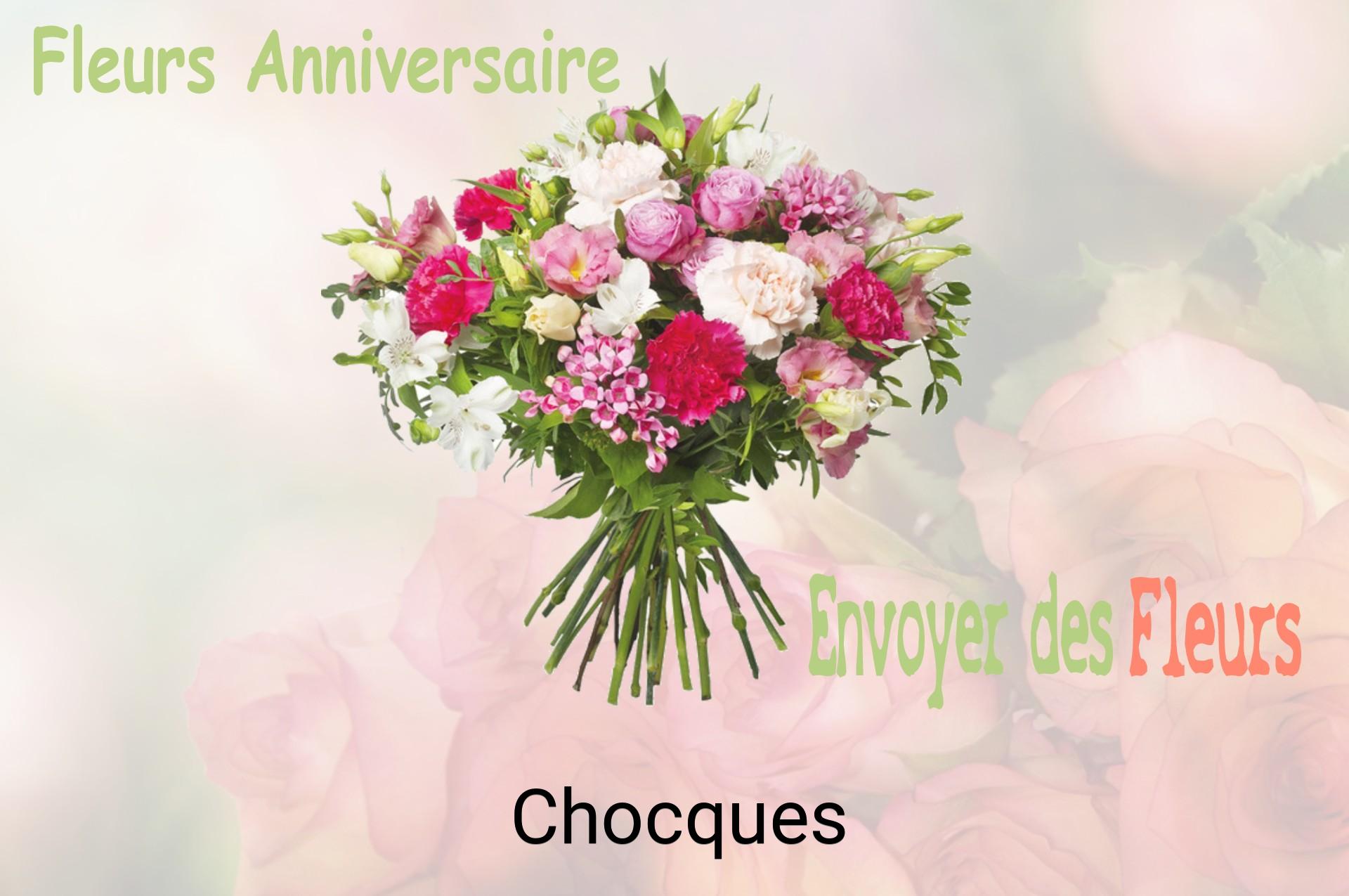 Bouquet de fleurs d’anniversaire livré à Chocques